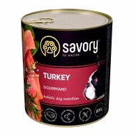 Savory Adult dog Turkey Консерви для собак з індичкою