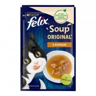 Purina Felix Soup Chicken (пауч) Вологий корм суп для кішок з куркою