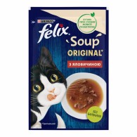 Purina Felix Soup Beef (пауч) Вологий корм суп для кішок з яловичиною