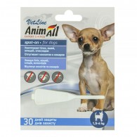 AnimAll VetLine spot-on Капли от блох и клещей для собак от 1,5 до 4 кг
