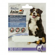 AnimAll VetLine spot-on Капли от блох и клещей для собак от 30 до 40 кг