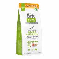 Brit Care Dog Sustainable Adult Medium Breed Chicken & Insect Сухой корм для собак средних пород с курицей и насекомыми