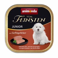 Animonda Vom Feinsten Junior mit Geflügelleber Консервы для щенков с птичьей печенью