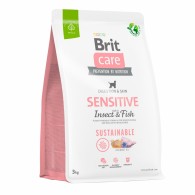 Brit Care Sustainable Sensitive Digestion & Skin Insect & Fish Корм для собак с чувствительным пищеварением рыба и насекомые