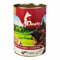 Dasty Повноцінний вологий корм з яловичиною для дорослих собак