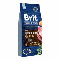 Brit Premium Light Turkey & Oat Сухой корм для собак с лишним весом с индейкой