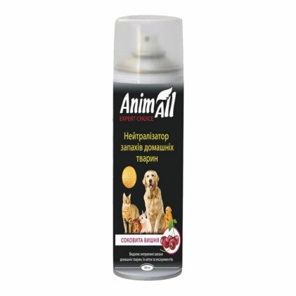AnimАll Соковита Вишня Нейтралізатор запахів домашніх тварин з ароматом вишні