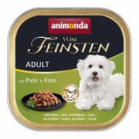 Animonda Vom Feinsten Adult mit Pute + Ente Консервы для собак с индейкой и уткой