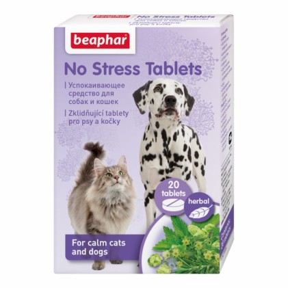 Beaphar No Stress Tablets Заспокійливі таблетки для собак та кішок