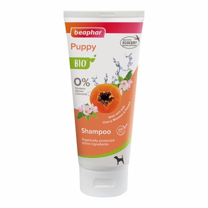 Beaphar Shampoo Puppy Bio Органічний шампунь для цуценят з чутливою шкірою