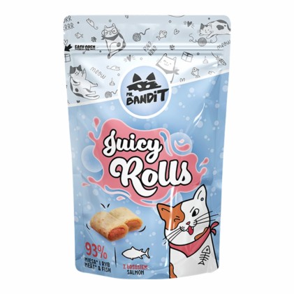 Mr.Bandit Juicy Rolls Соковиті роли з лососем