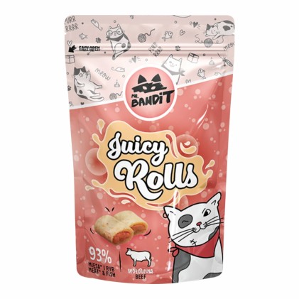 Mr.Bandit Juicy Rolls Соковиті роли з яловичиною