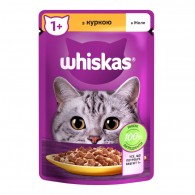 Whiskas Консерва для кошек с курицей в желе