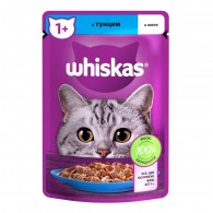 Whiskas Консерва для кошек с тунцом в желе