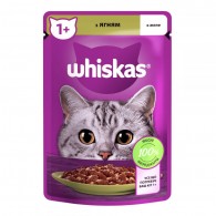 Whiskas Консерва для кошек с ягненком в желе