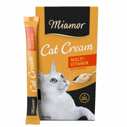 Miamor Cat Cream Multi-Vitamin Лакомство для укрепления иммунной системы у кошек