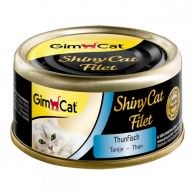 GimCat ShinyCat Filet Кусочки тунца в бульоне