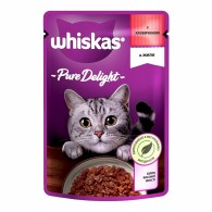 Whiskas Pure Delight Консервы для кошек с говядиной в желе