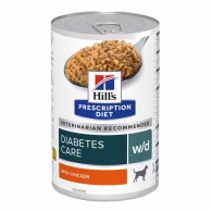 Hills Prescription Diet w/d Diabetes Care with Chicken Лечебные консервы для собак при сахарном диабете с курицей
