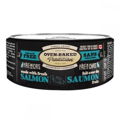 Oven-Baked Tradition Grain Free Salmon Беззернова консерва для кішок паштет з лососем