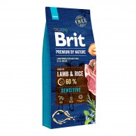 Brit Premium Adult Sensitive Lamb & Riсe Сухой корм для взрослых собак с ягненком и рисом